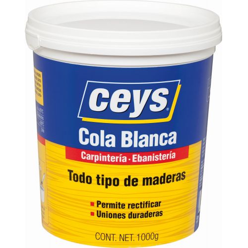 CEYS COLA BLANCA MADERA BOTE 1KG